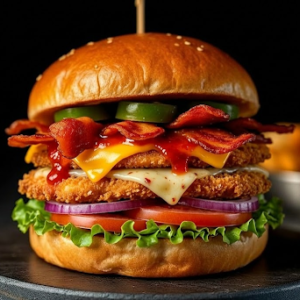 Crispy Hot Burger