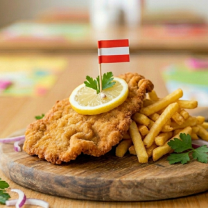 The Viennese Schnitzel with Potatoes